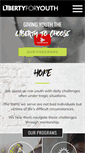 Mobile Screenshot of libertyforyouth.org